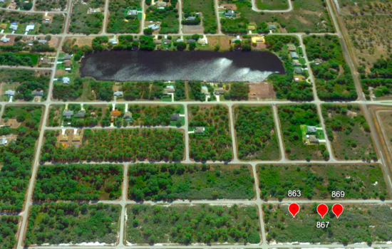 863 Bonanza Avenue NW, Lake Placid, FL 33852 – 3 Available on this block!